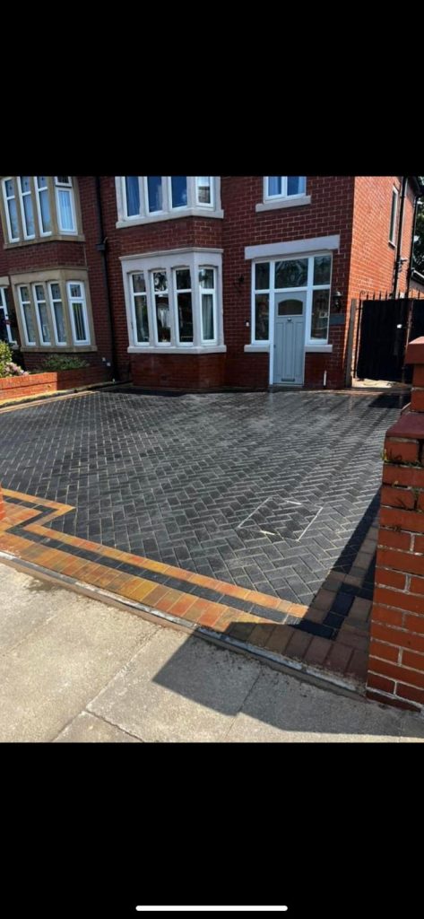New Block Paved Drive