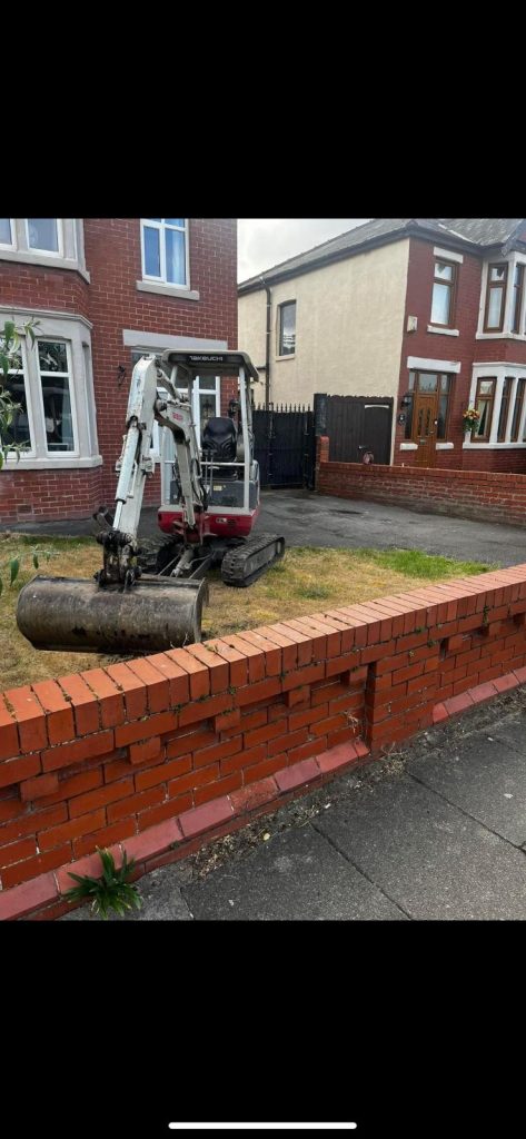 Old Driveway removed